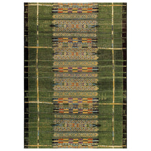 Load image into Gallery viewer, Liora Manne Marina Tribal Stripe Indoor Outdoor Area Rug Green