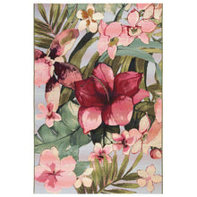 Load image into Gallery viewer, Liora Manne Marina Tropical Floral Indoor Outdoor Area Rug Multi