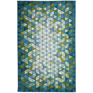 Liora Manne Marina Triangle Border Indoor Outdoor Area Rug Grotto