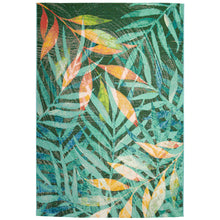 Load image into Gallery viewer, Liora Manne Marina Leaves Indoor Outdoor Area Rug Blue