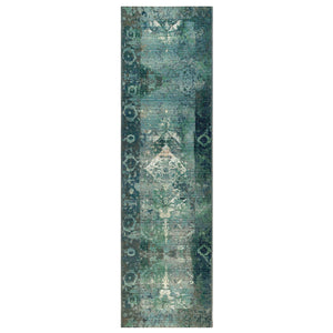 Liora Manne Marina Kermin Indoor Outdoor Area Rug Blue