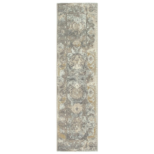 Liora Manne Marina Kashan Indoor Outdoor Area Rug Grey