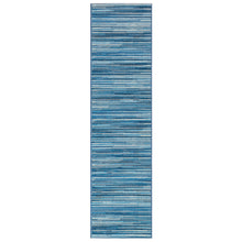 Load image into Gallery viewer, Liora Manne Marina Stripes Indoor Outdoor Area Rug China Blue