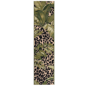 Liora Manne Marina Safari Indoor Outdoor Area Rug Green