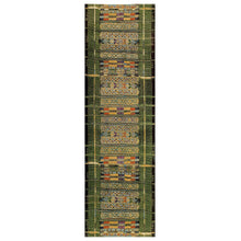 Load image into Gallery viewer, Liora Manne Marina Tribal Stripe Indoor Outdoor Area Rug Green