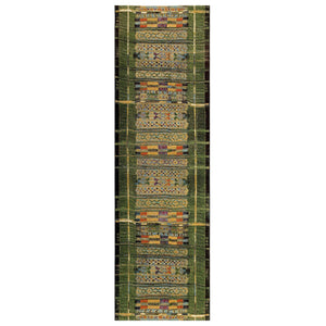 Liora Manne Marina Tribal Stripe Indoor Outdoor Area Rug Green