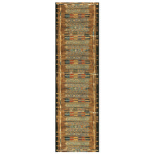 Load image into Gallery viewer, Liora Manne Marina Tribal Stripe Indoor Outdoor Area Rug Gold