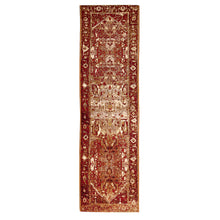 Load image into Gallery viewer, Liora Manne Marina Heriz Indoor Outdoor Area Rug Burgundy