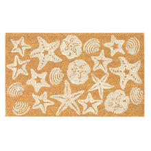 Load image into Gallery viewer, Liora Manne Natura Shells Outdoor Door Mat White