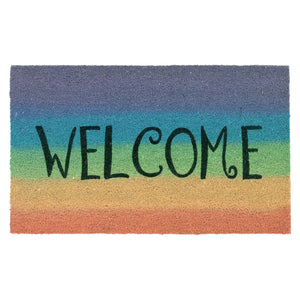 Liora Manne Natura Welcome Outdoor Mat Rainbow 1'6" x 2'6"