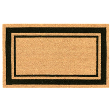 Load image into Gallery viewer, Liora Manne Natura Double Border Outdoor Mat Black