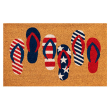 Load image into Gallery viewer, Liora Manne Natura Freedom Flops Outdoor Door Mat Natural