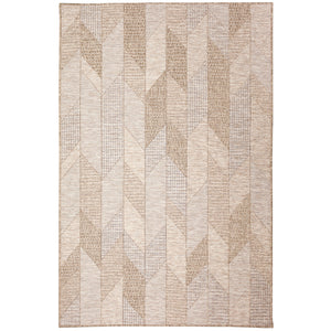 Liora Manne Orly Angles Indoor Outdoor Area Rug Natural