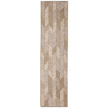 Load image into Gallery viewer, Liora Manne Orly Angles Indoor Outdoor Area Rug Natural