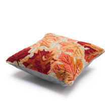 Load image into Gallery viewer, Liora Manne Frontporch Falling Leaves Indoor Outdoor Pillow Natural