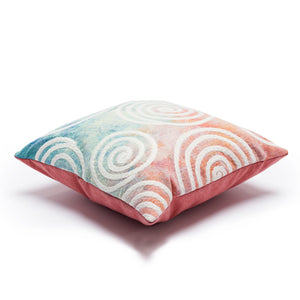 Liora Manne Visions IV Curl Indoor Outdoor Decorative Pillow Pastel