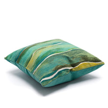 Load image into Gallery viewer, Liora Manne Visions IV Swell Indoor Outdoor Decorative Pillow Seaglass