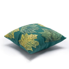 Load image into Gallery viewer, Liora Manne Visions IV Leaf Toss Indoor Outdoor Decorative Pillow Forest Green