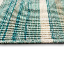 Load image into Gallery viewer, Liora Manne Aruba Faded Stripe Indoor Area Rug Aqua
