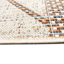 Load image into Gallery viewer, Liora Manne Avena Diamond  Stripe Indoor Outdoor Area Rug Ivory