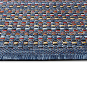 Liora Manne Avena Texture Indoor Outdoor Area Rug Denim