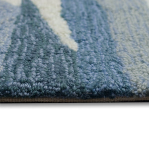 Liora Manne Capri Cloud Indoor Outdoor Area Rug Soft Blue