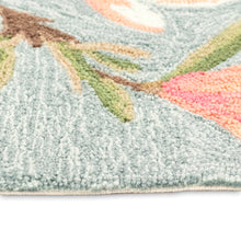 Load image into Gallery viewer, Liora Manne Capri Magnolia Indoor Outdoor Area Rug Chambray