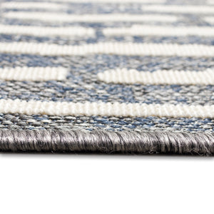 Liora Manne Cove Bamboo Indoor Outdoor Area Rug Blue