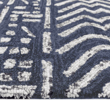 Load image into Gallery viewer, Liora Manne Cyprus Batik Indoor Area Rug Denim