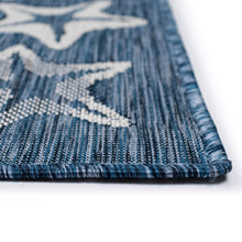 Load image into Gallery viewer, Liora Manne Carmel Starfish Indoor Outdoor Area Rug Navy