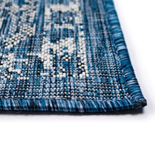 Load image into Gallery viewer, Liora Manne Carmel Vintage Floral Indoor Outdoor Area Rug Navy