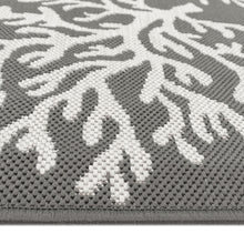 Load image into Gallery viewer, Liora Manne Carmel Coral Indoor Outdoor Area Rug Grey