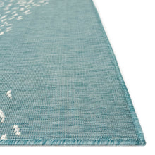 Load image into Gallery viewer, Liora Manne Carmel School Of Fish Indoor Outdoor Area Rug Aqua