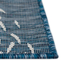 Load image into Gallery viewer, Liora Manne Carmel School Of Fish Indoor Outdoor Area Rug Navy