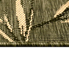 Load image into Gallery viewer, Liora Manne Carmel Bamboo Border Indoor Outdoor Area Rug Green