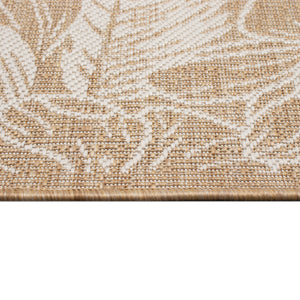 Liora Manne Carmel Botanical Indoor Outdoor Area Rug Sand