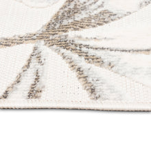 Load image into Gallery viewer, Liora Manne Canyon Tropical Leaf Indoor Outdoor Area Rug Ivory