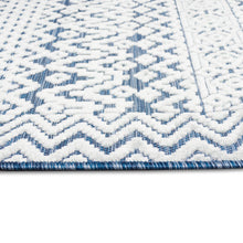 Load image into Gallery viewer, Liora Manne Canyon Tribal Stripe Indoor Outdoor Area Rug Navy