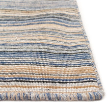 Load image into Gallery viewer, Liora Manne Dakota Stripe Indoor Outdoor Area Rug Navy