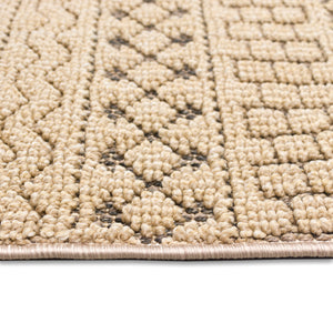 Liora Manne Dunes Geo Stripe Indoor Outdoor Area Rug Sisal