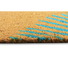 Load image into Gallery viewer, Liora Manne Dwell Vine Outdoor Monogrammed Doormat with Blue Letters