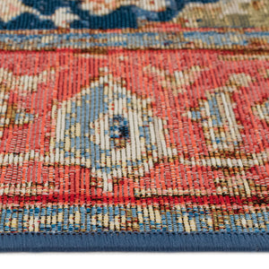 Liora Manne Esencia Heriz Indoor Outdoor Mat Red/multi