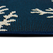 Load image into Gallery viewer, Liora Manne Esencia Coral Edge Indoor Outdoor Mat Navy
