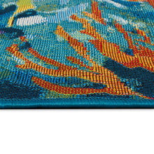 Load image into Gallery viewer, Liora Manne Esencia Fantasea Indoor Outdoor Mat Ocean