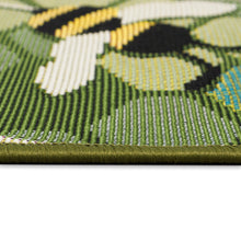 Load image into Gallery viewer, Liora Manne Esencia Bee Free Indoor Outdoor Mat Green