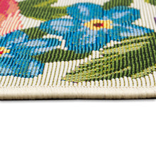 Load image into Gallery viewer, Liora Manne Esencia Secret Garden Indoor Outdoor Mat Cream