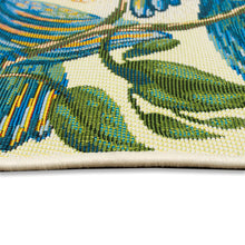 Load image into Gallery viewer, Liora Manne Esencia Flora Fauna Indoor Outdoor Mat Cream