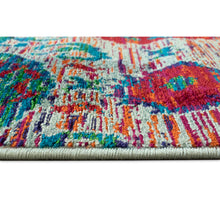 Load image into Gallery viewer, Liora Manne Fiesta Medallions Indoor Rug Aqua