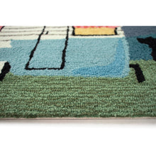 Load image into Gallery viewer, Liora Manne Frontporch Happy Camper Indoor Outdoor Area Rug Night