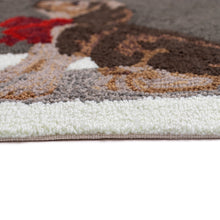 Load image into Gallery viewer, Liora Manne Frontporch Good Dog Indoor Outdoor Area Rug Grey